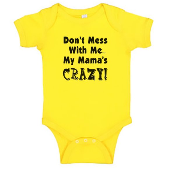 Funny Infant One-Piece Bodysuit For Baby 6 Colors - Picture 6 of 6